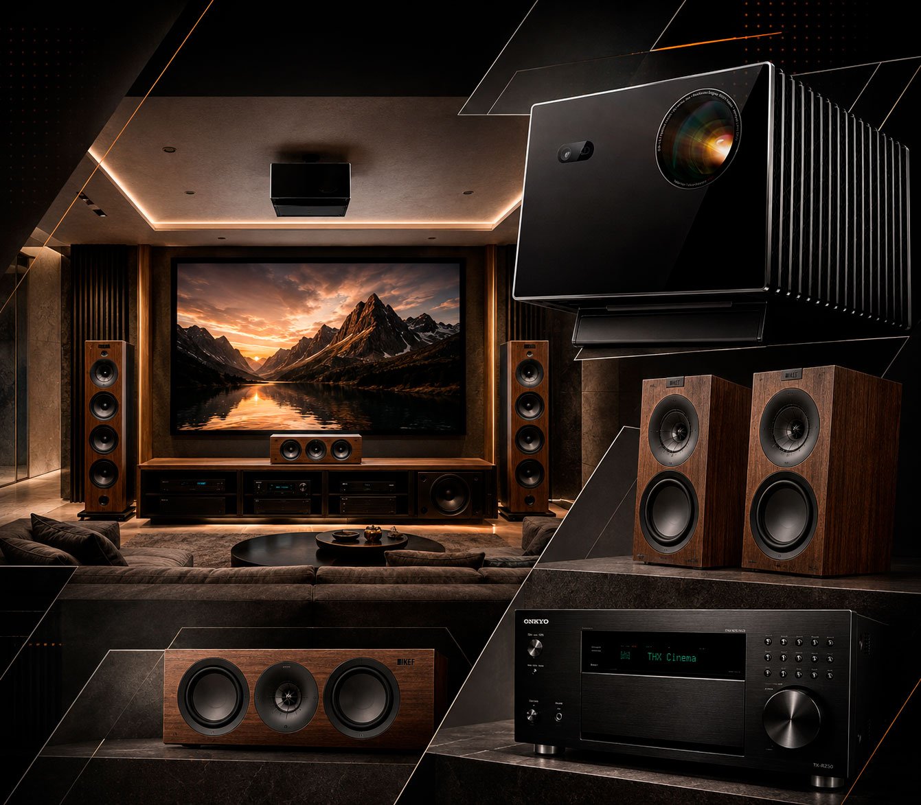 Home Theater, Hi-Fi e Áudio, Projetores e Vídeo Residencial | HTClick
