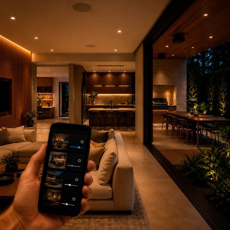 Som ambiente e multiroom