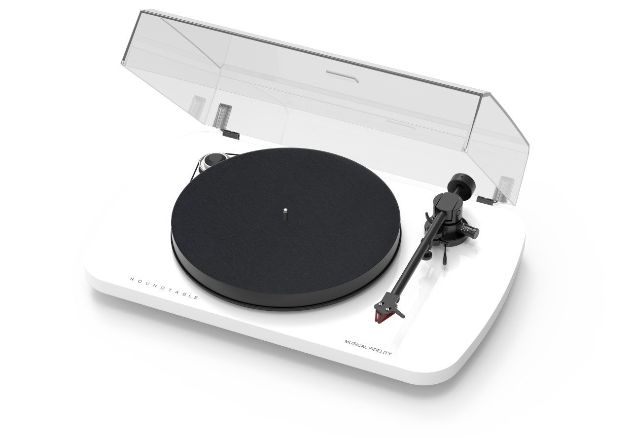 Toca discos Musical Fidelity Roundtable S + Ortofon 2M RED - Branco - Imagem 2