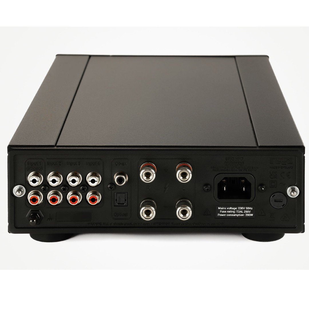 Amplificador integrado Rega Brio MK7 - 50W - Phono - DAC - Imagem 3