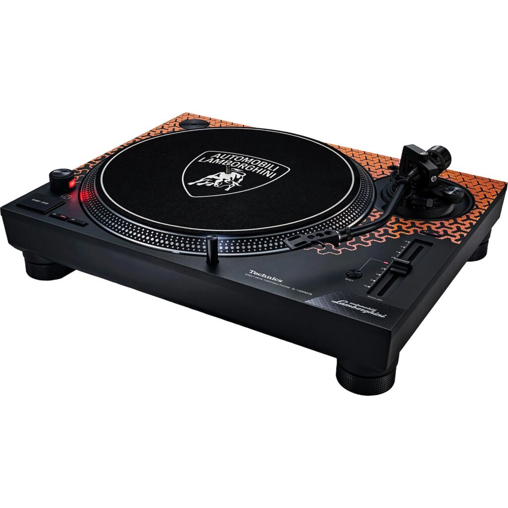 Toca discos Technics SL-1200M7B Lamborghini Orange | HTClick