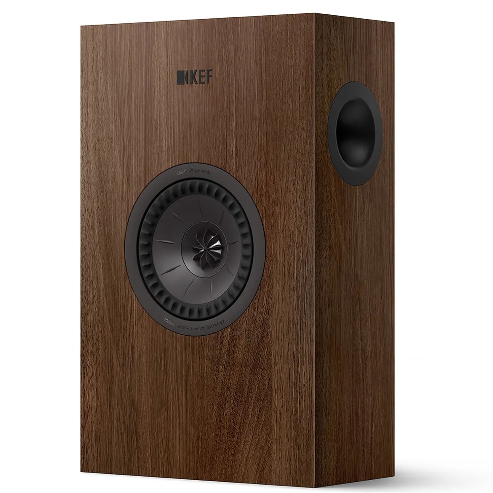 Caixa ON Wall KEF Q4 Meta LCR Walnut - Unidade