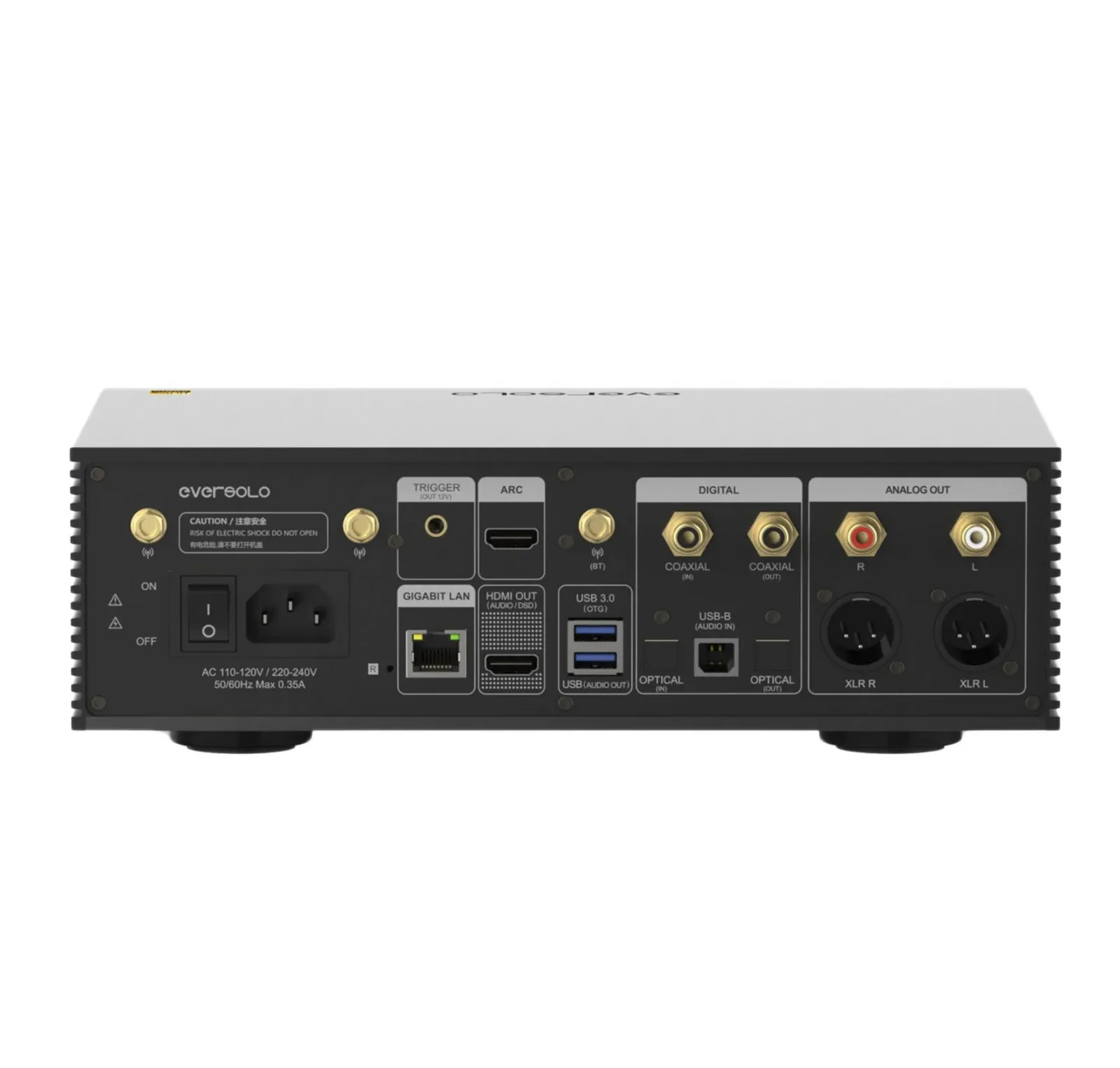 Network player Eversolo DMP-A6 Master Edition GEN 2 - Black - Imagem 4