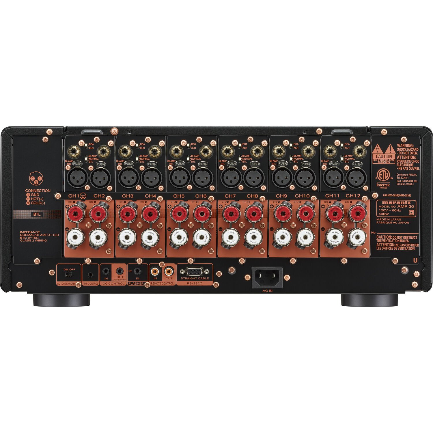 Amplificador 12 canais Marantz AMP20 - 200W - 110V - Imagem 5