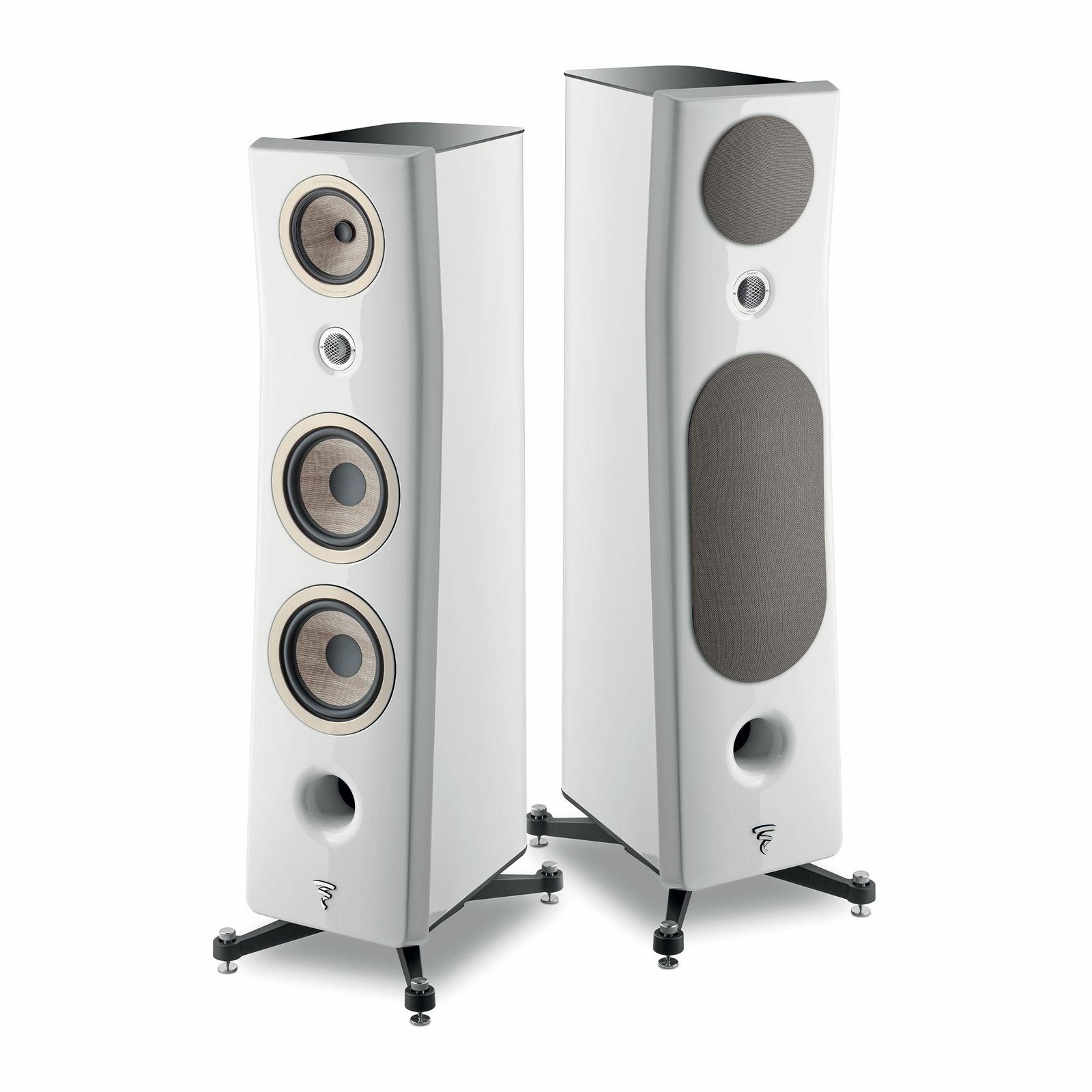 Caixa torre Focal Kanta N°3 White High Gloss - Par