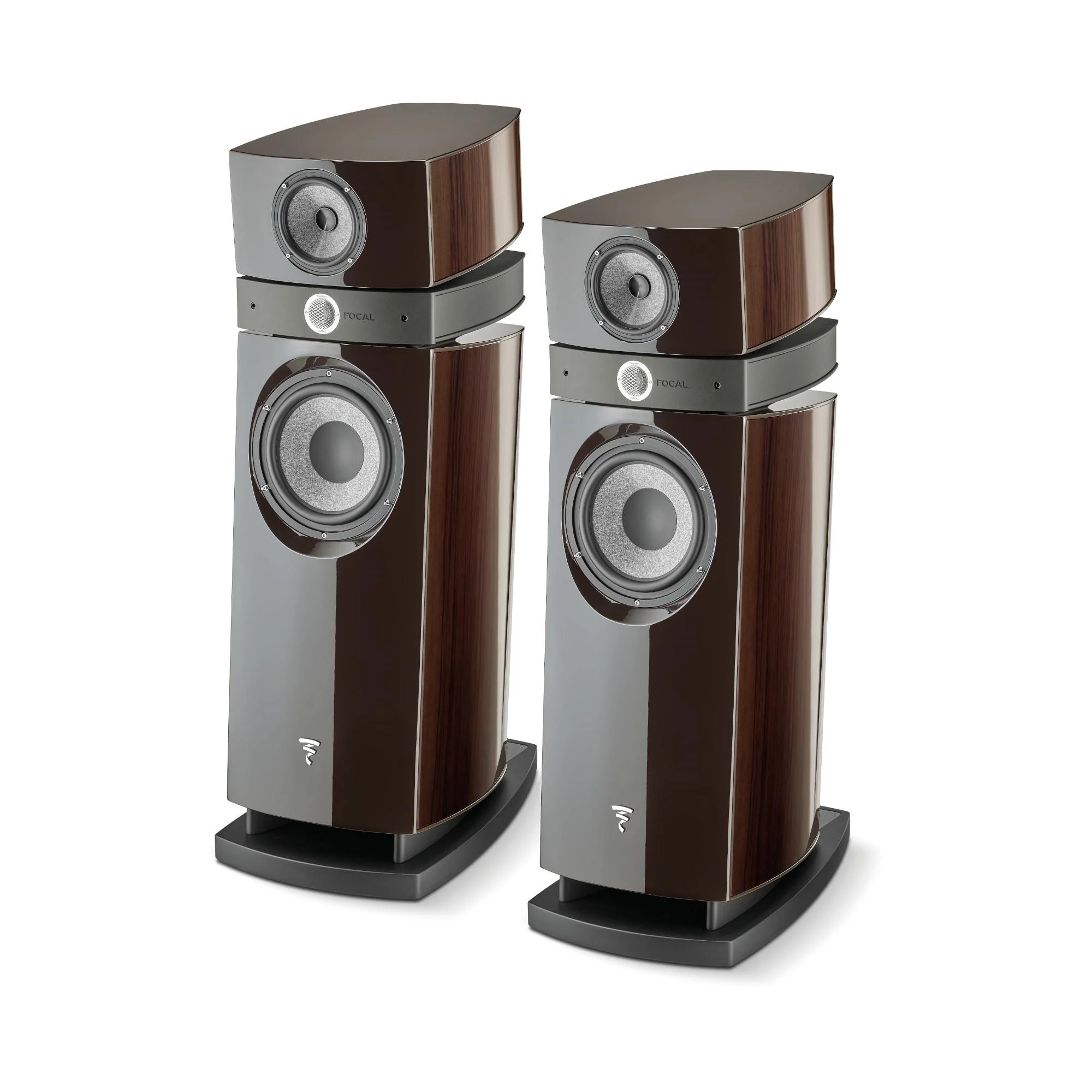 Caixa torre Focal Scala Utopia Evo - Dark Walnut - Par