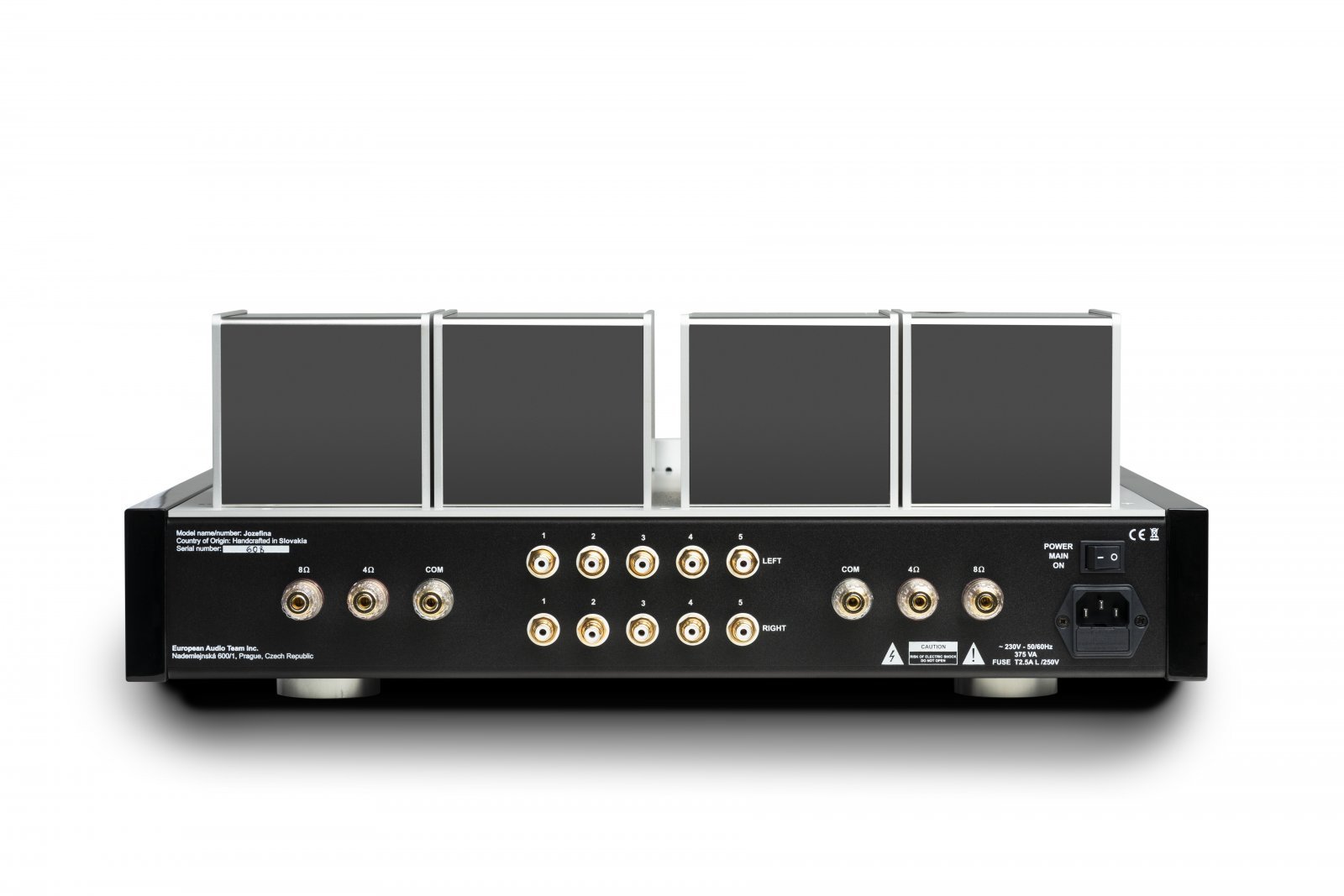 Amplificador integrado valvulado EAT E-GLO I - 220v - Imagem 3