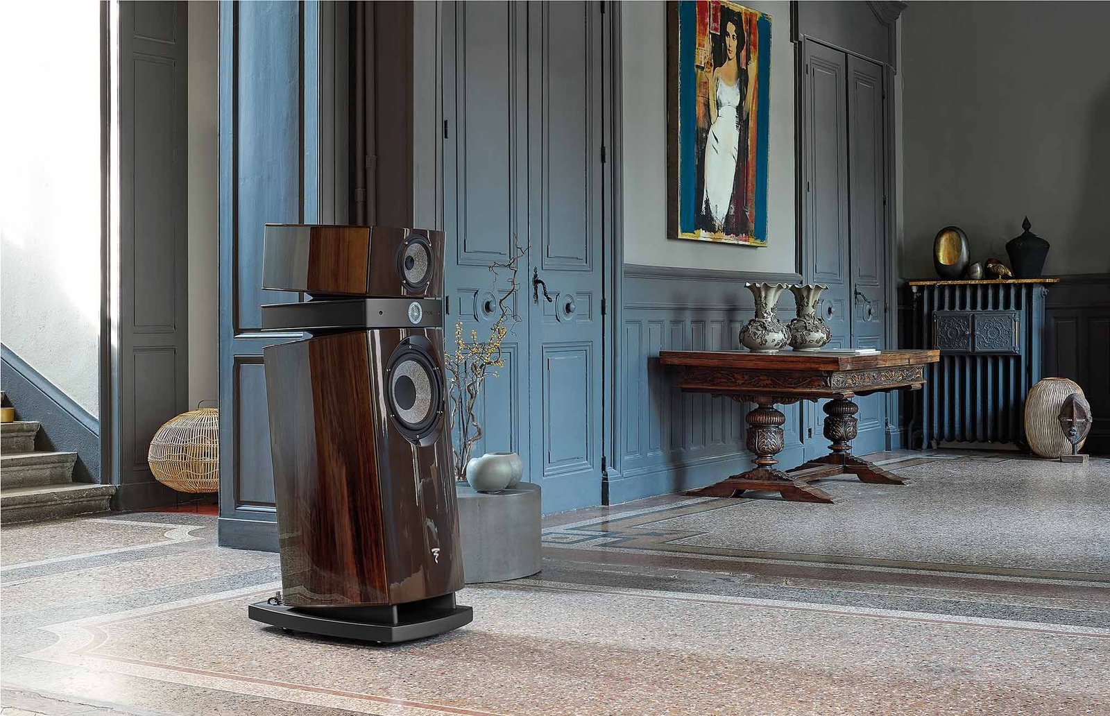 Caixa torre Focal Scala Utopia Evo - Dark Walnut - Par - Imagem 5