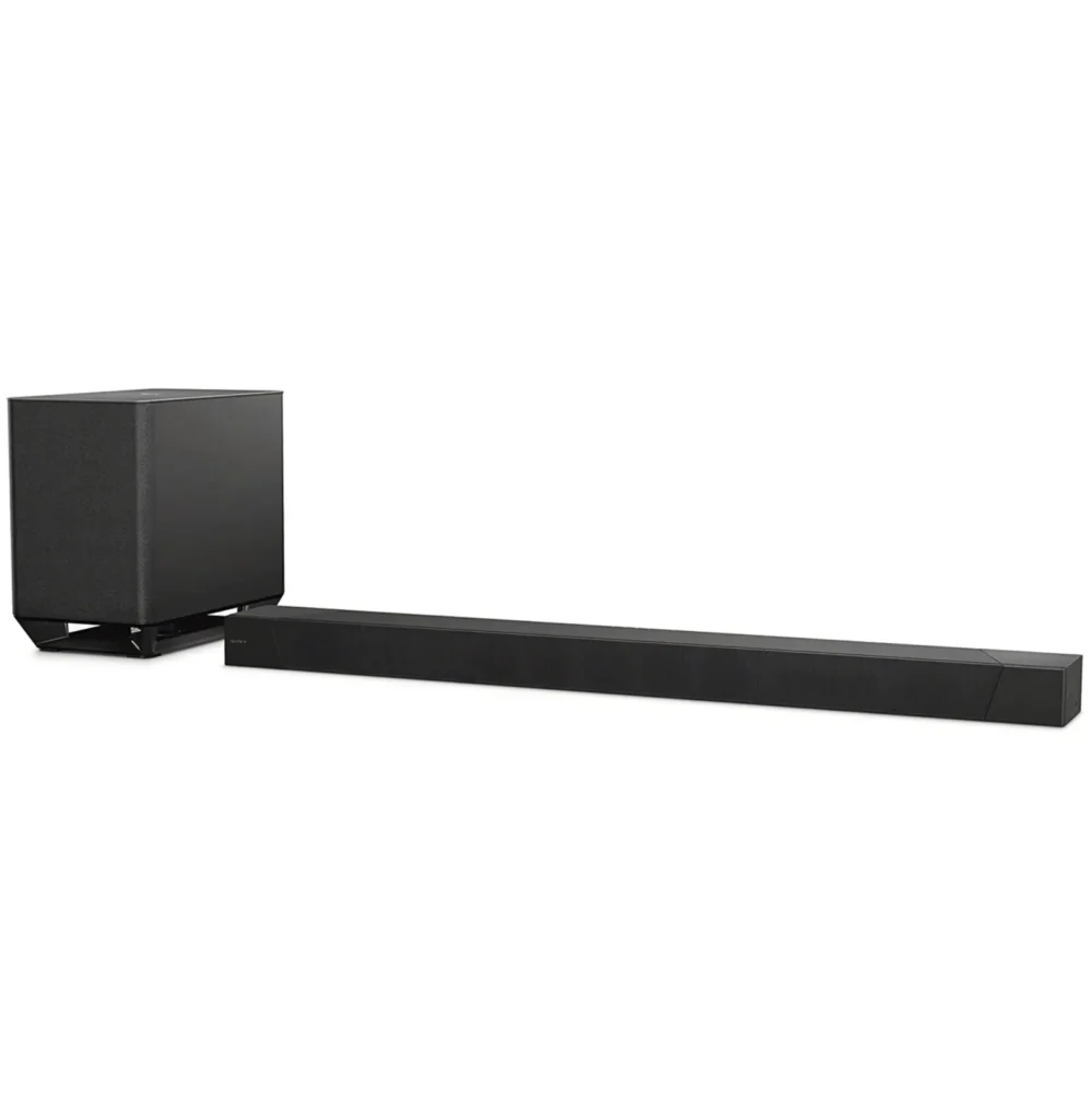 SONY ソニー ホームシアターシステム HT-ST5000 ① HT-ST5000 特長 : デザイン | サウンドバー／ホームシアターシステム