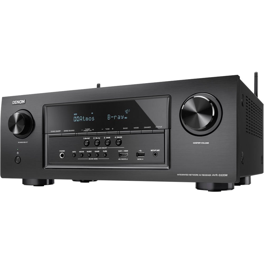 Receiver Denon AVR-S920W 7.2 4K - Dolby Atmos - DTS:X - 110V | HTClick