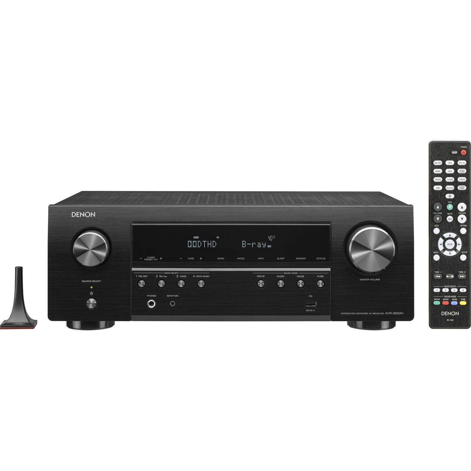 Receiver Denon AVR-S650H 5.2 4K - WIFI - Alexa - Imagem 2