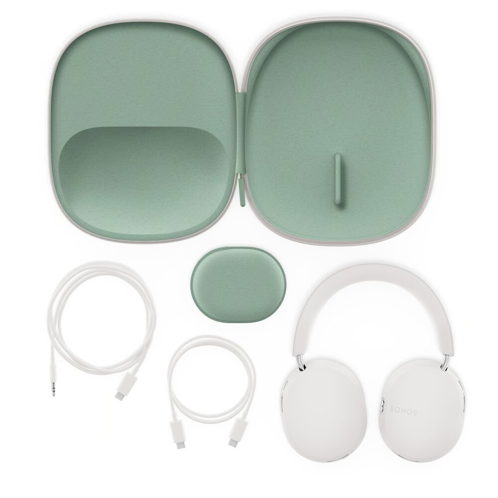 Fone de ouvido Sonos Ace Wireless Noise-Canceling Over-Ear - Branco - Imagem 5