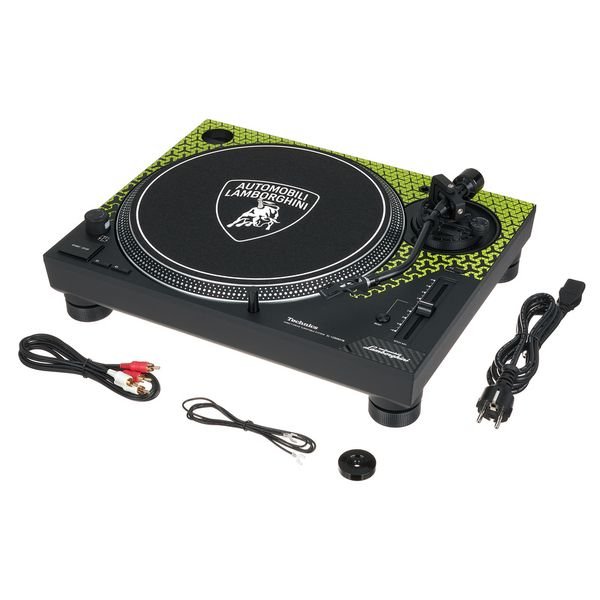 Toca discos Technics SL-1200M7B Lamborghini Green - Imagem 4