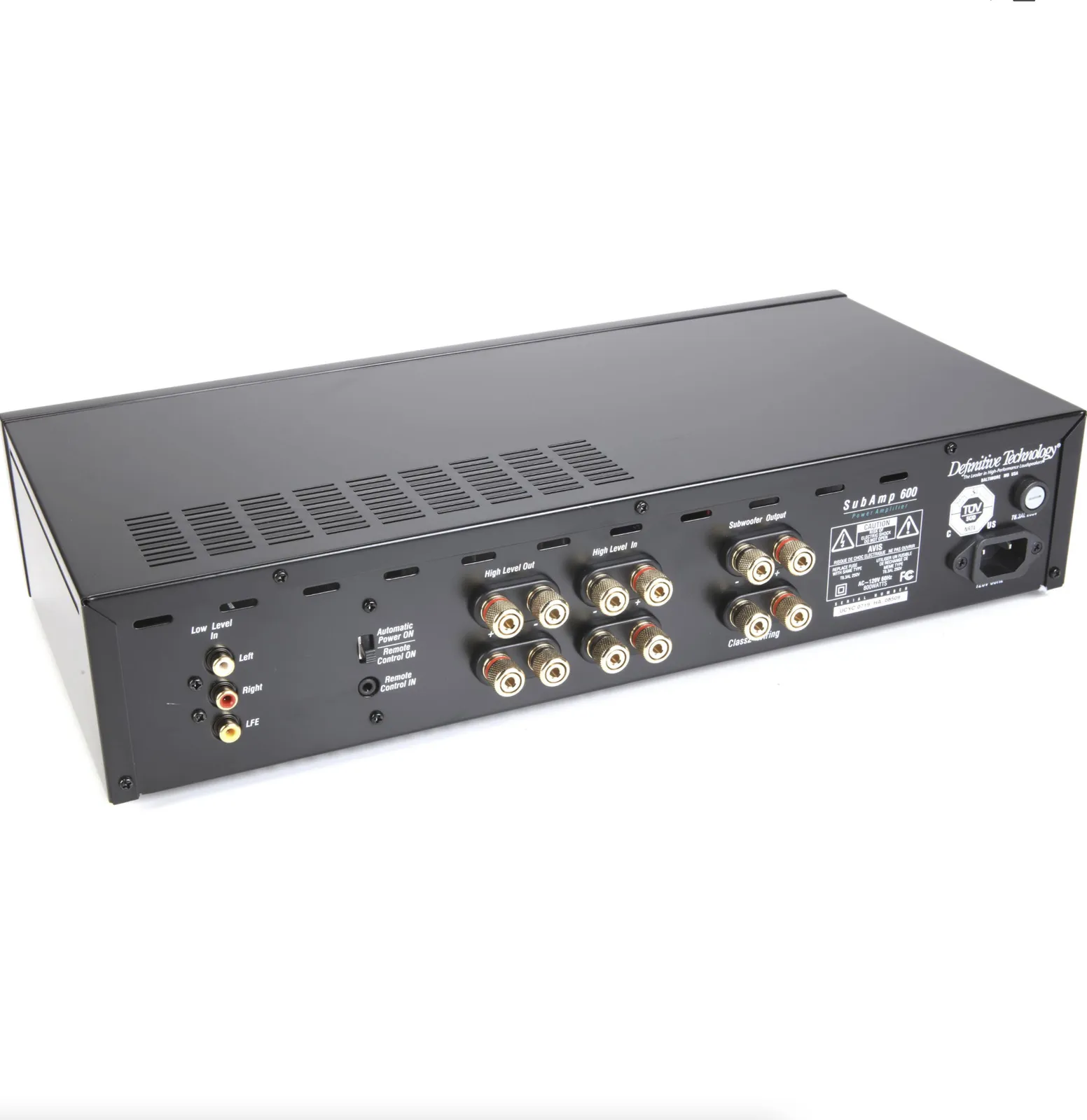 Amplificador para sub Definitive SubAmp 600 - Imagem 3