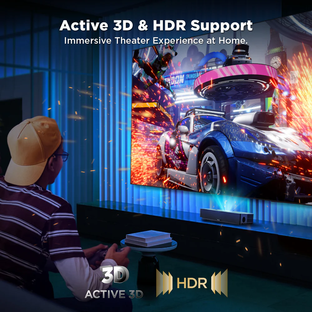 Tela fixa de Projeção ALR 120" Black Series ALR CLR - Imagem 2