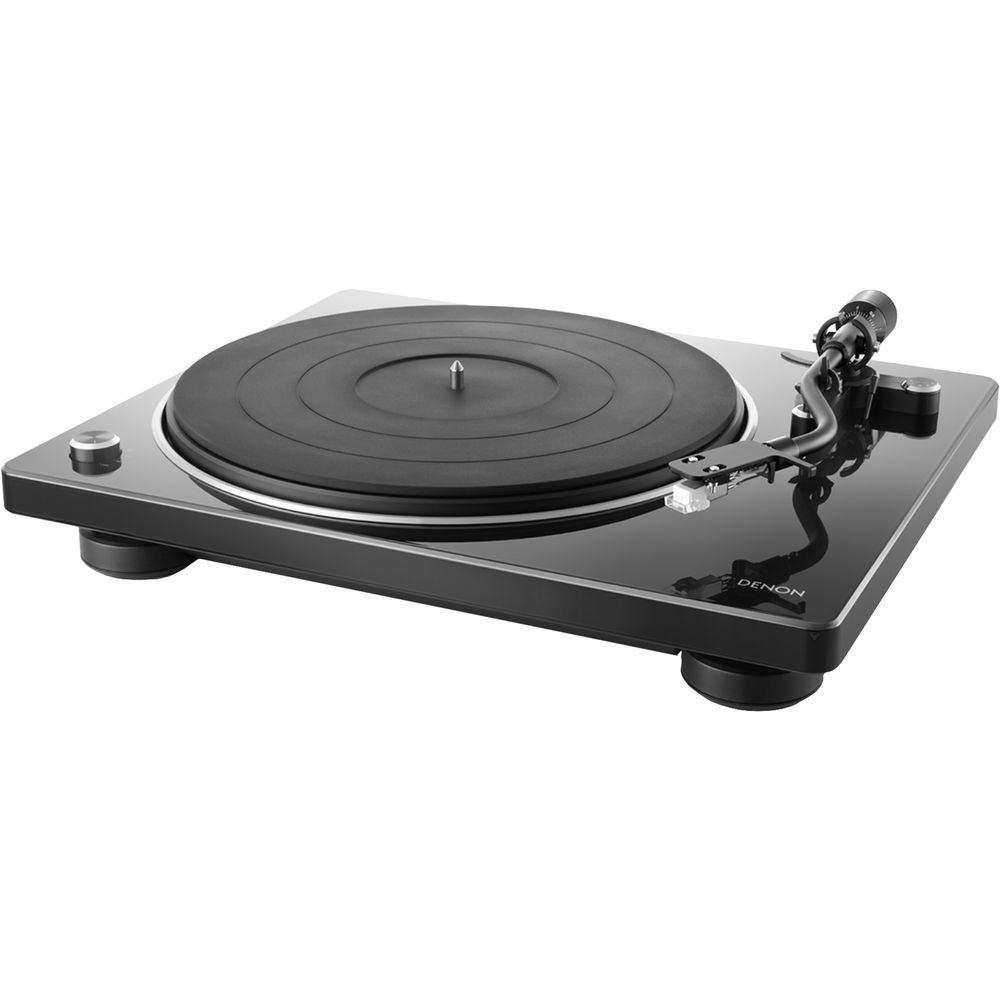 Toca discos Denon DP-400 Belt Drive - Preto