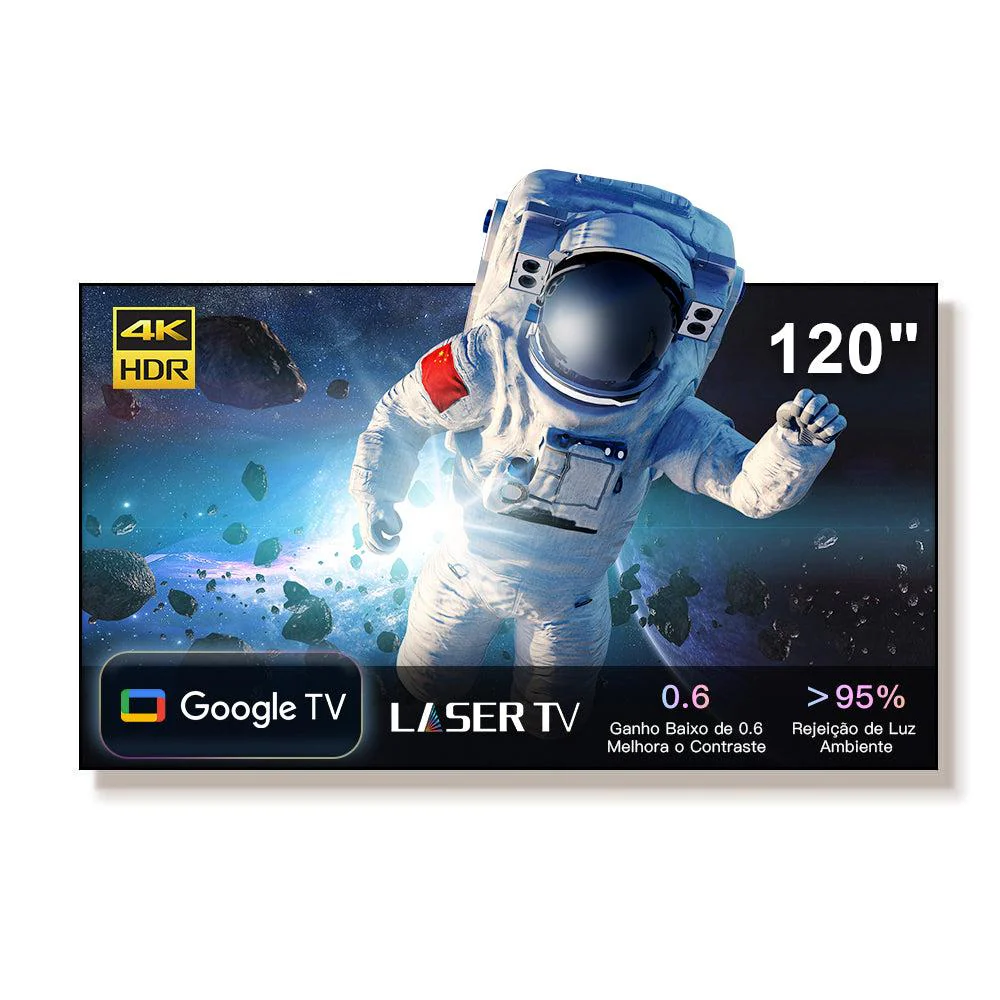 Tela fixa de Projeção ALR 120" Black Series ALR CLR