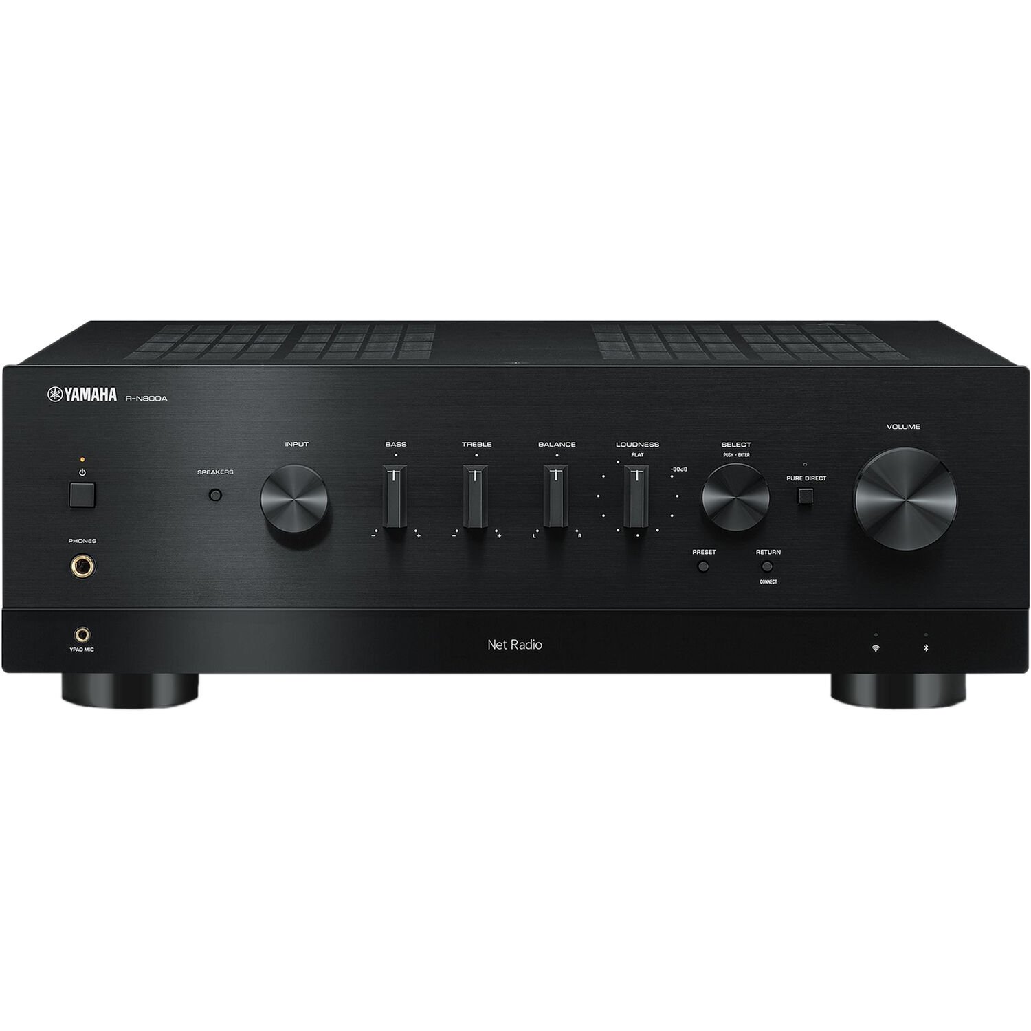 Receiver estéreo Yamaha R-N800A - Dac - Wi-fi - Phono - Imagem 3