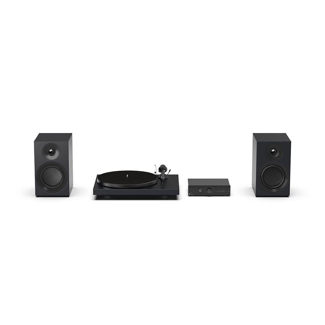 Sistema estéreo Pro-ject Colourful Audio System E - Satin Black