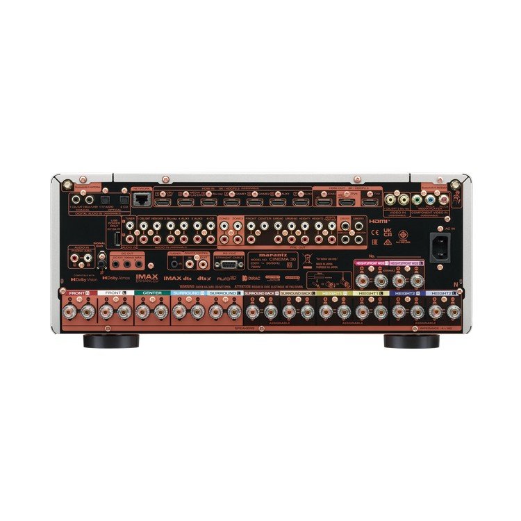 Receiver Marantz Cinema 30 - 11.4 - 8K Auro 3D IMAX - Silver - Imagem 3