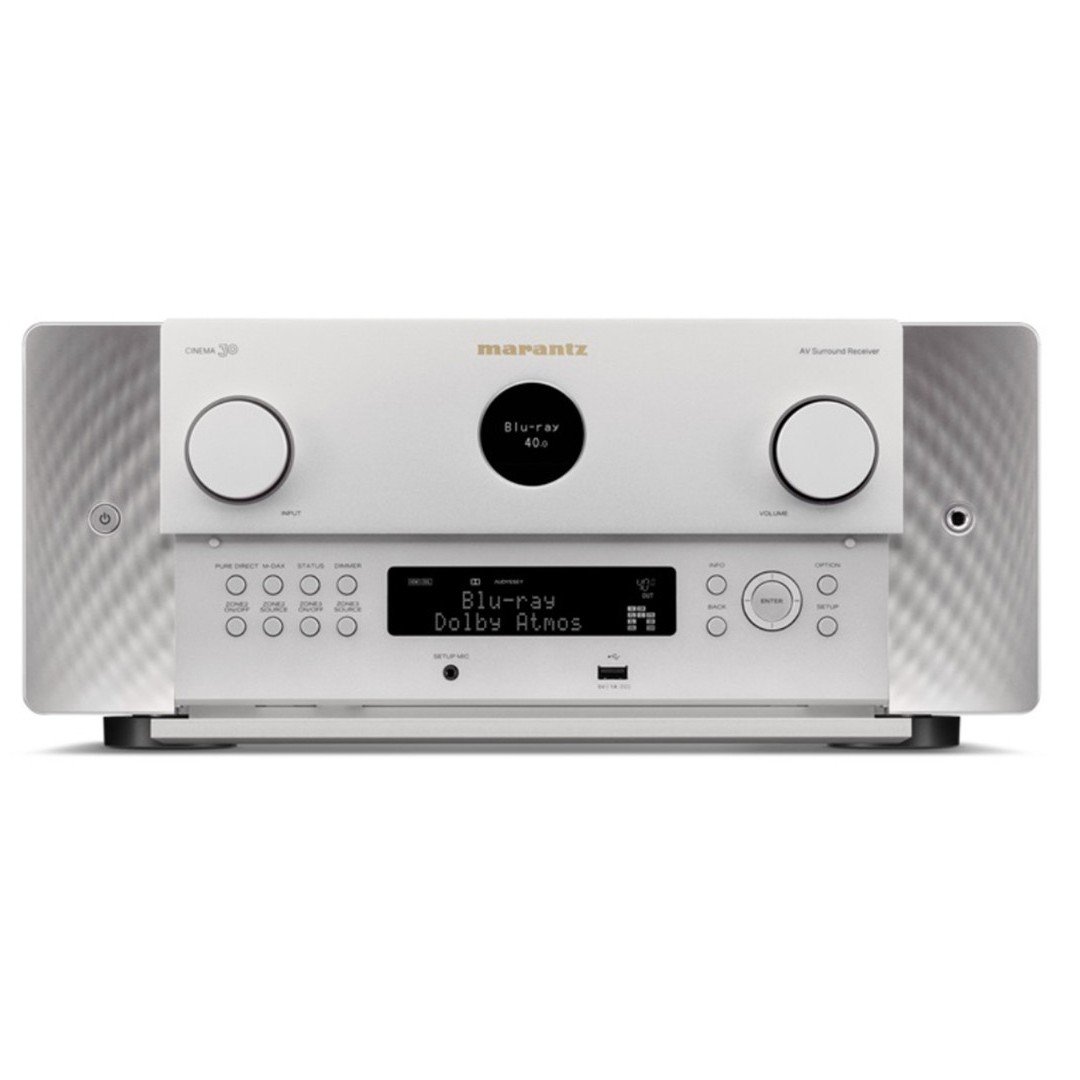 Receiver Marantz Cinema 30 - 11.4 - 8K Auro 3D IMAX - Silver - Imagem 2