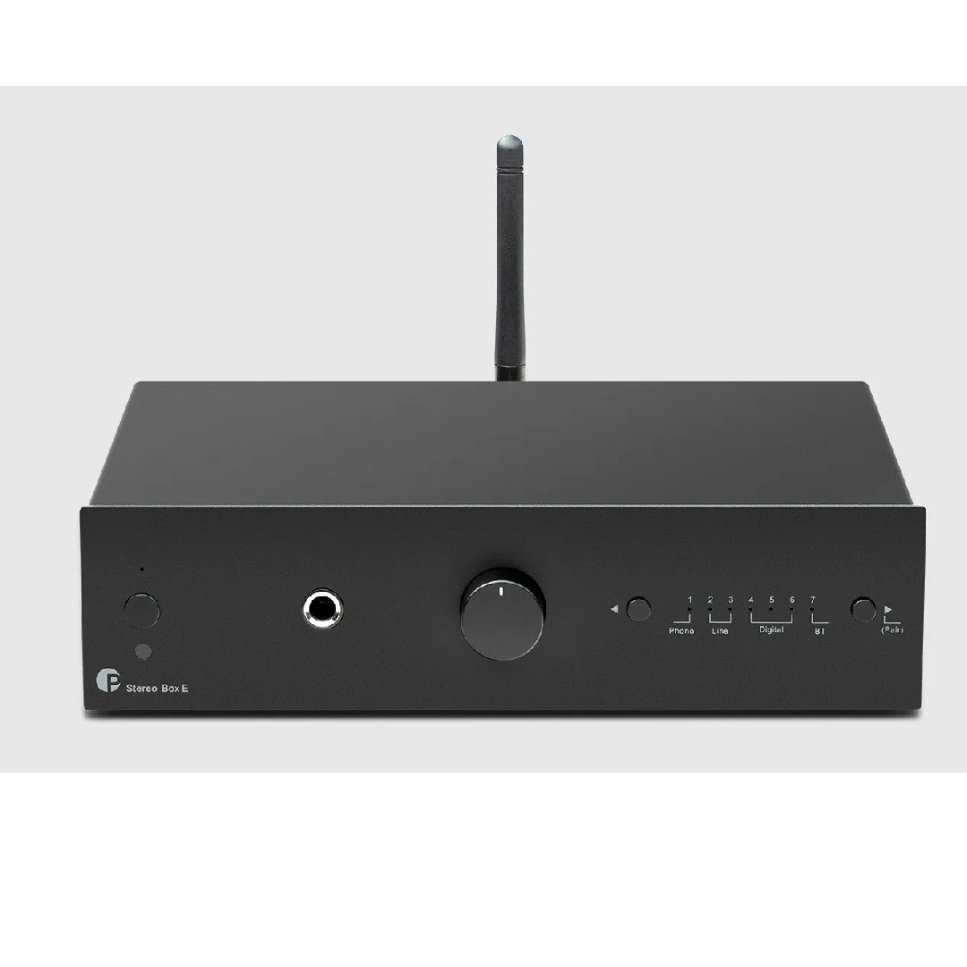 Sistema estéreo Pro-ject Colourful Audio System E - Satin Black - Imagem 5