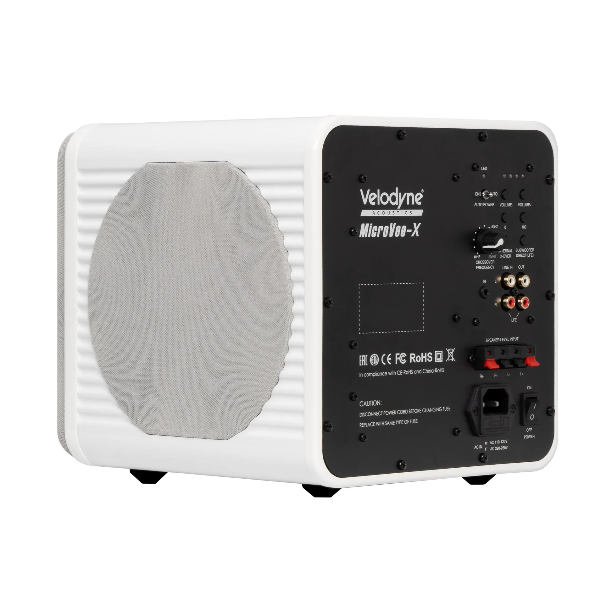 Subwoofer Velodyne MicroVee X 6,5" - 800W - White - Imagem 3