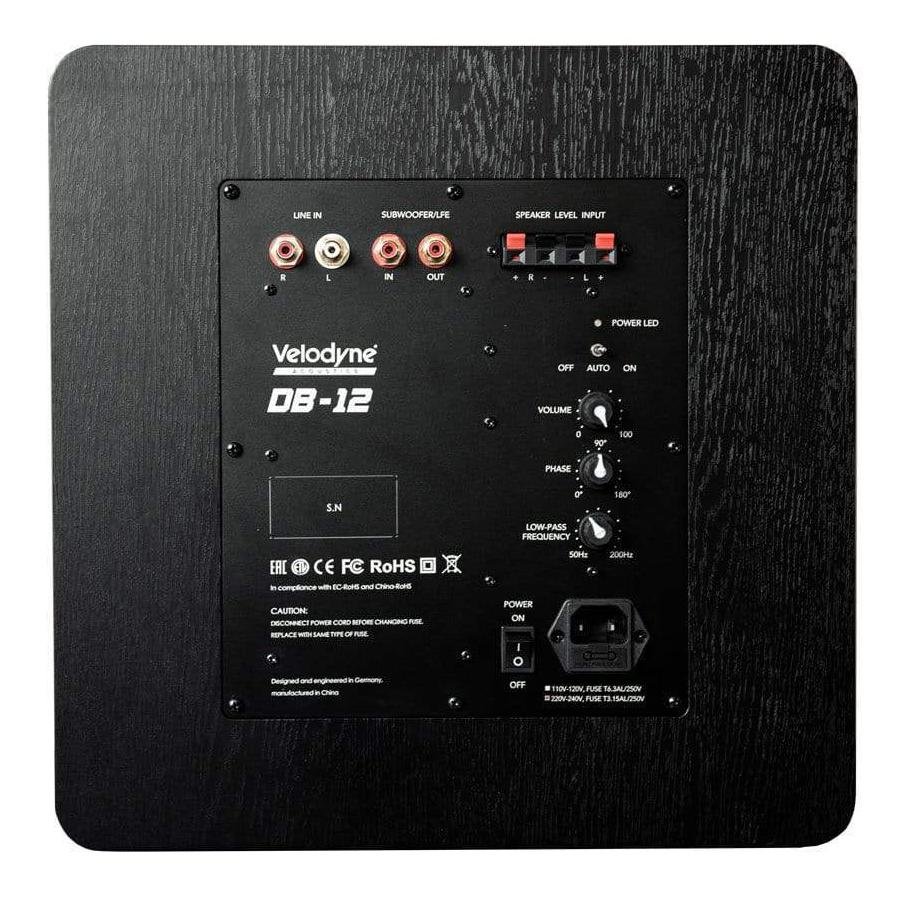 Subwoofer Velodyne Deep Blue 12 - 850W - preto - Imagem 3