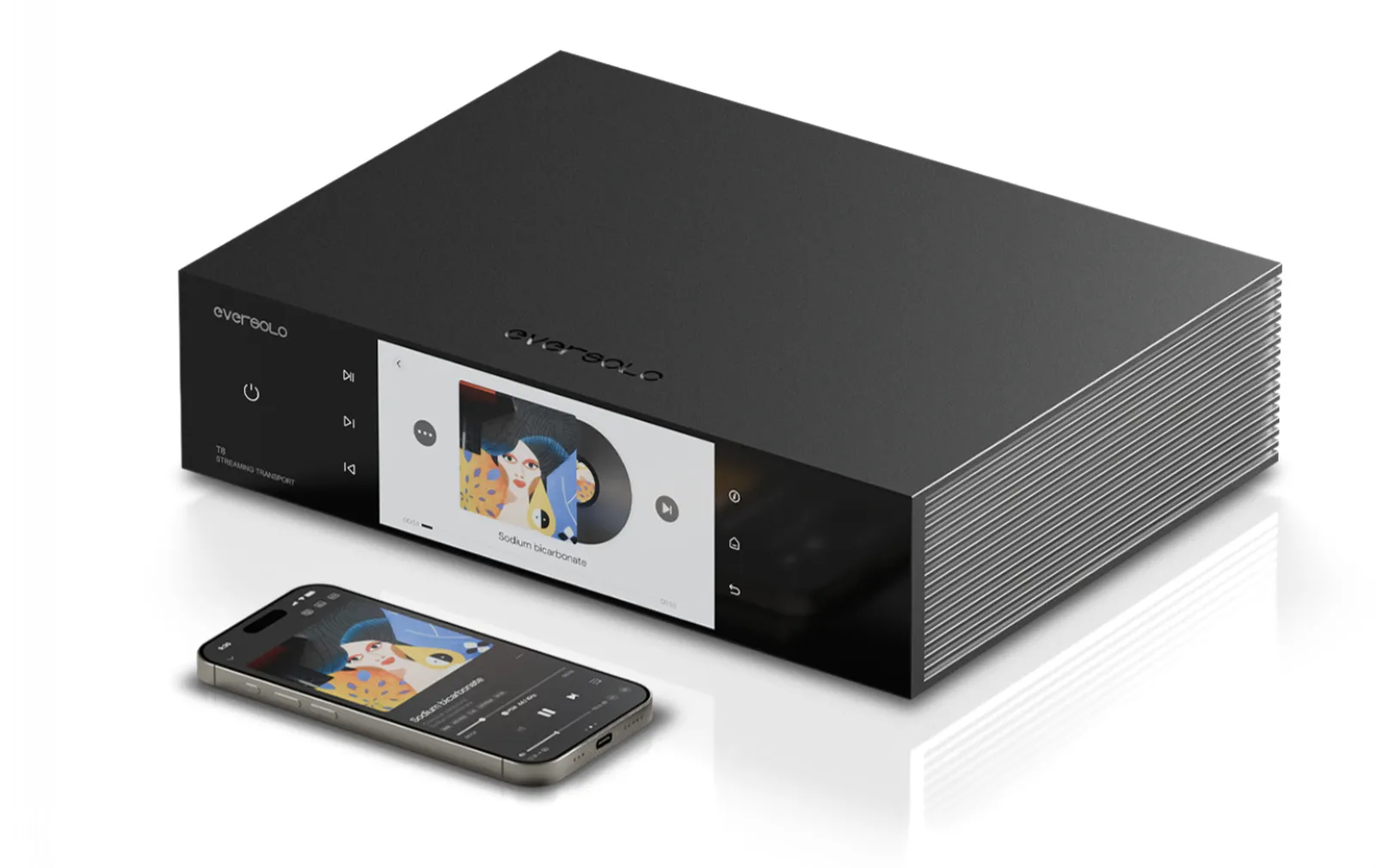 Streamer player Transport Eversolo T8 - Imagem 2