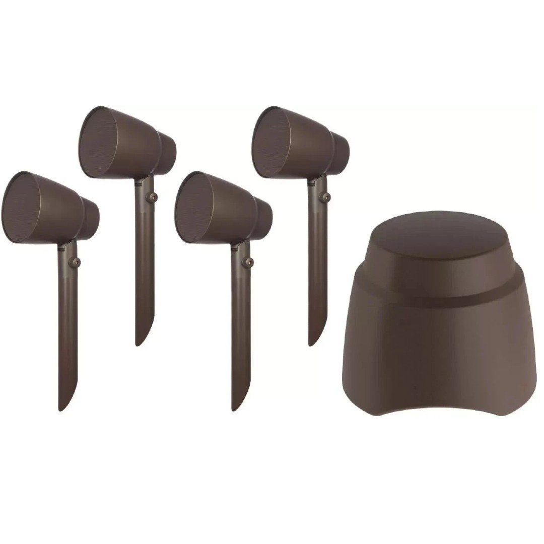 Conjunto de caixas jardim 4.1 Speakercraft Terrazza SC-TERR-4.1-HS