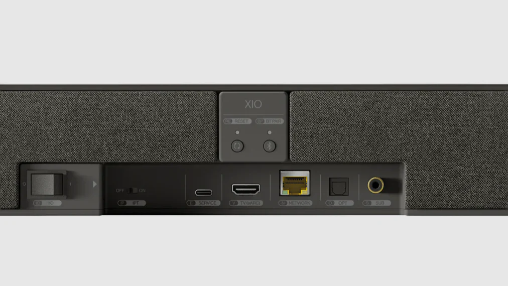 Soundbar KEF XIO Soundbar Hi-Fi Dolby Atmos 5.1.2 - Black - Imagem 4