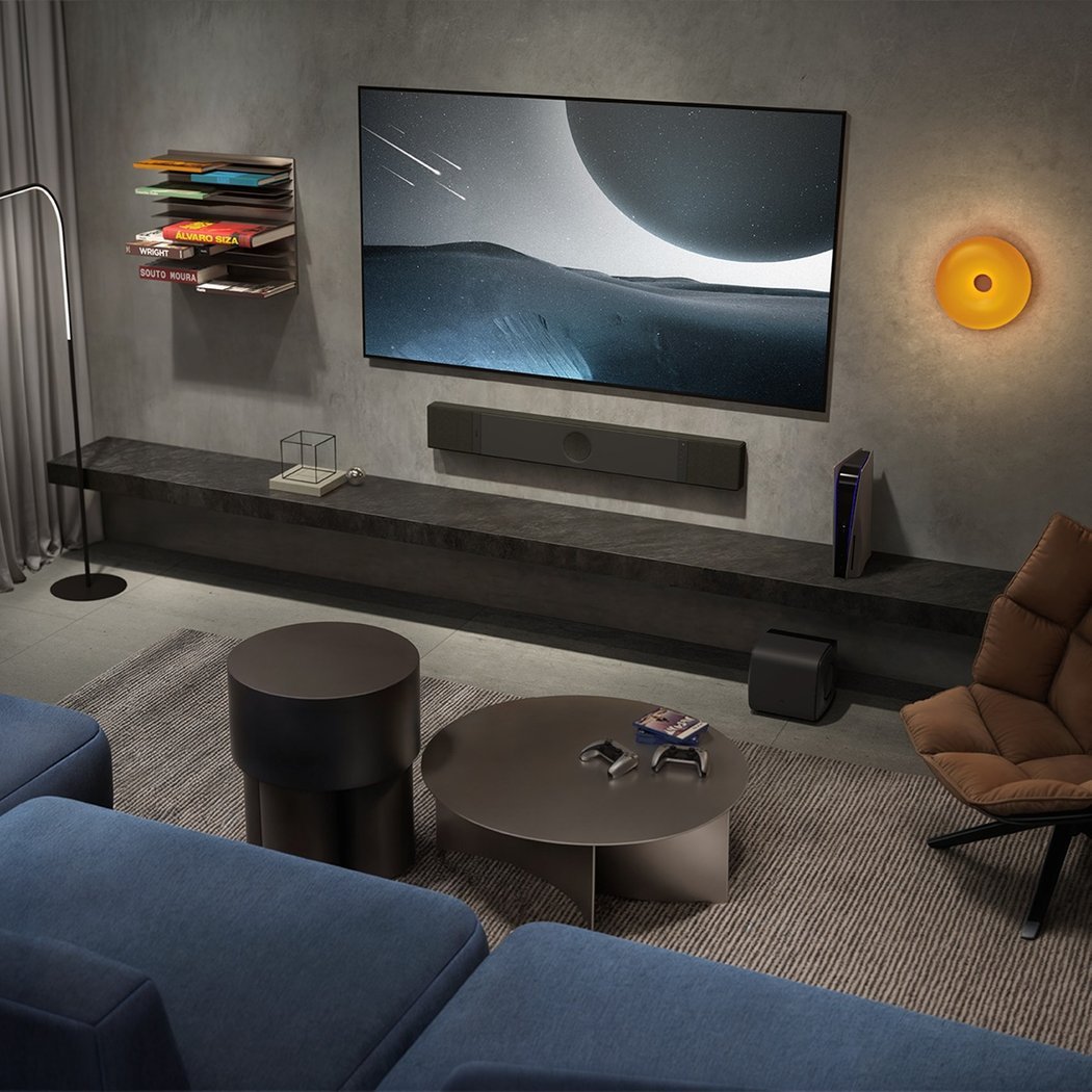 Soundbar KEF XIO Soundbar Hi-Fi Dolby Atmos 5.1.2 - Black - Imagem 5