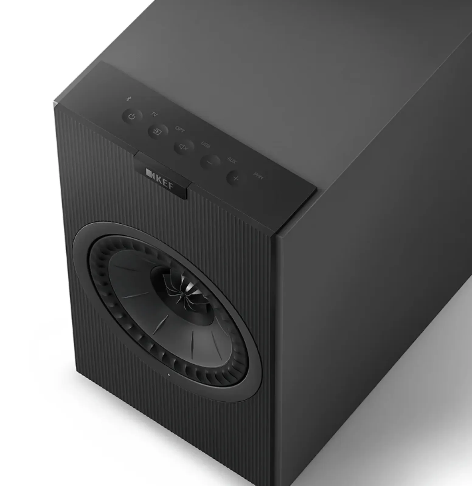 Caixa bookshelf amplificada KEF Coda W - Wireless - Dark Titanium - Par - Imagem 2