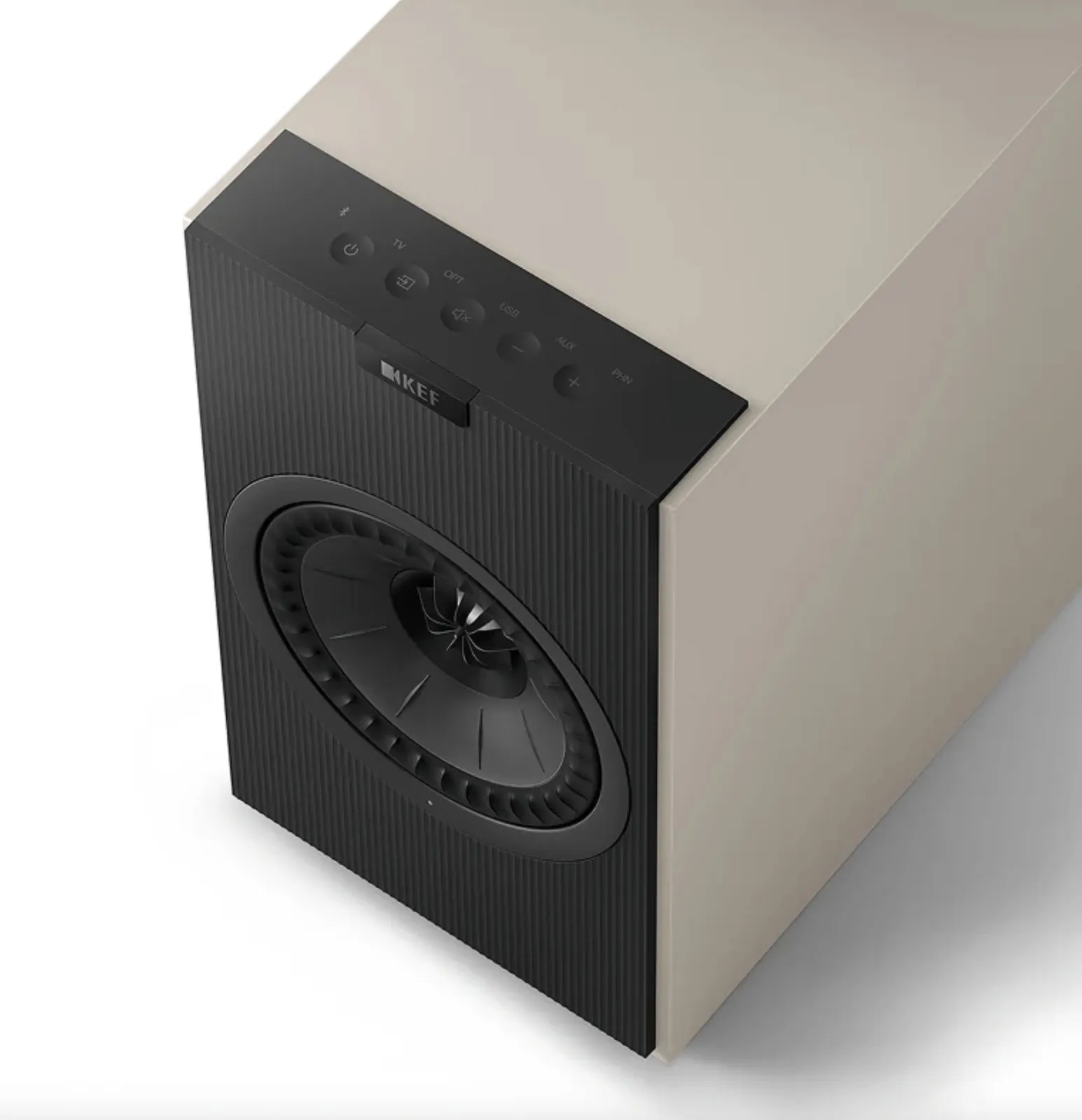 Caixa bookshelf amplificada KEF Coda W - Wireless - Nickel Grey - Par - Imagem 2