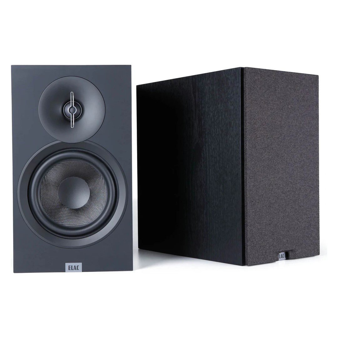 Caixa Bookshelf Elac Debut 3.0 DB63 Black - Par