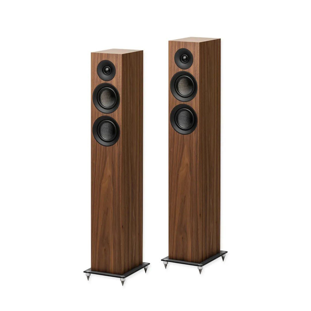 Caixa Torre Pro-ject Speaker Box 10E Carbon - Walnut - Par