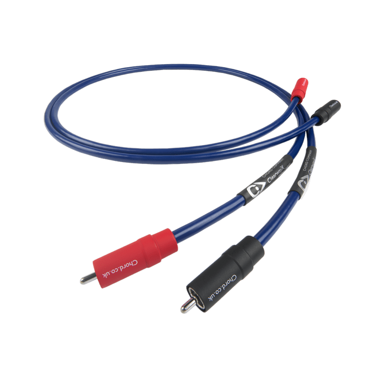 Cabo áudio estéreo RCA Chord ClearwayX ARAY analogue RCA - 1m