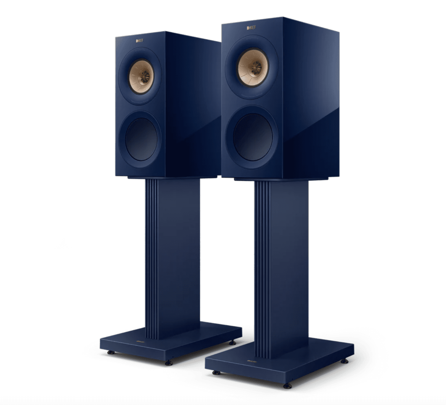 Pedestal para caixas KEF S3 Black R3 Meta - Indigo Blue - Par - Imagem 2