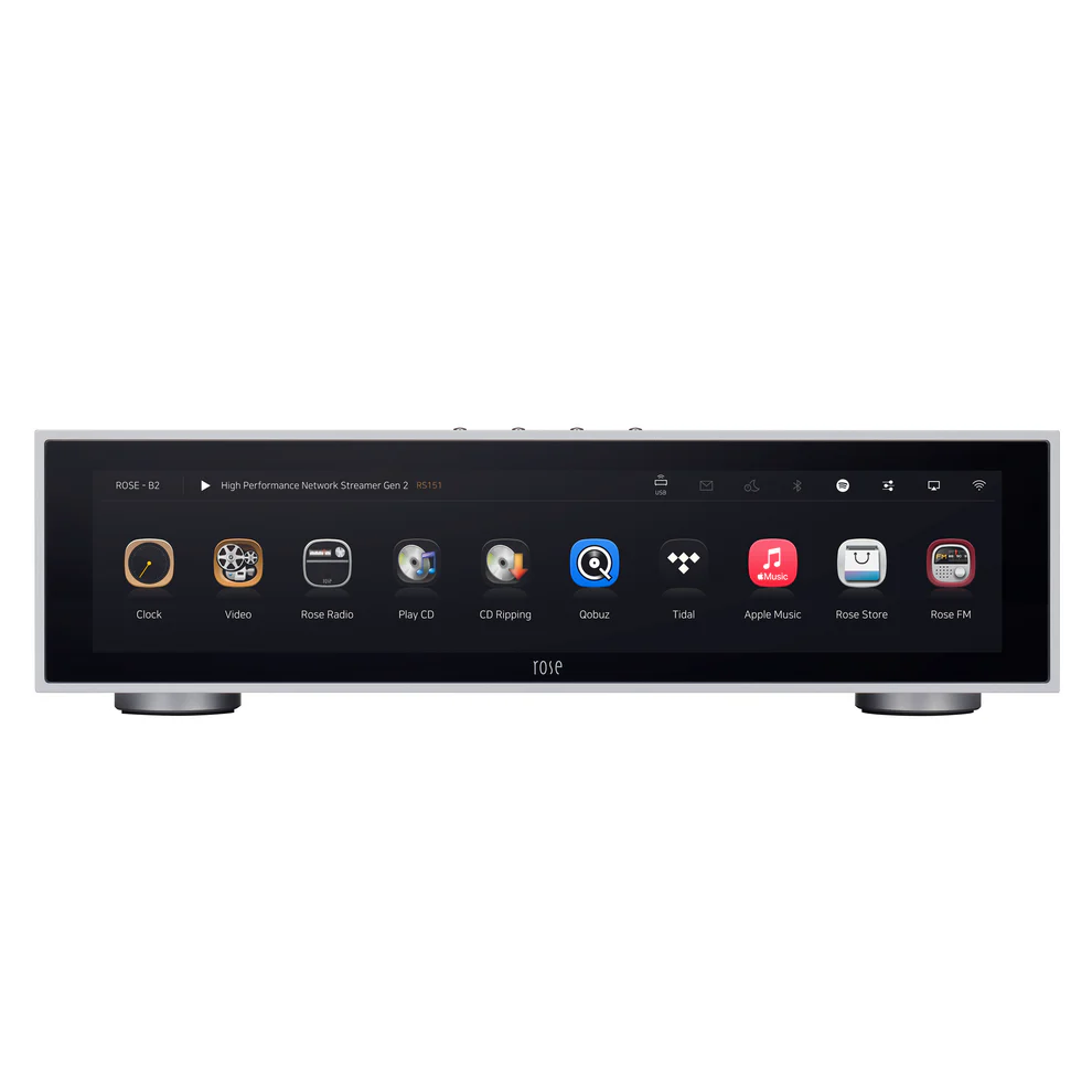 DAC e Streamer player HiFi Rose RS151B Gen 2 - Black - Imagem 3