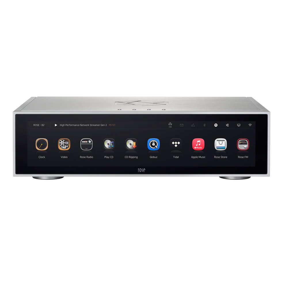 DAC e Streamer player HiFi Rose RS151B Gen 2 - Silver - Imagem 3