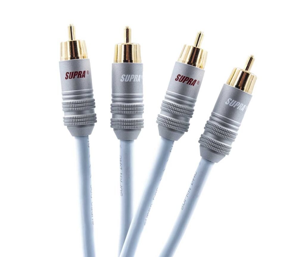 Cabo RCA Supra DAC-X 1,0m - Par - Imagem 2