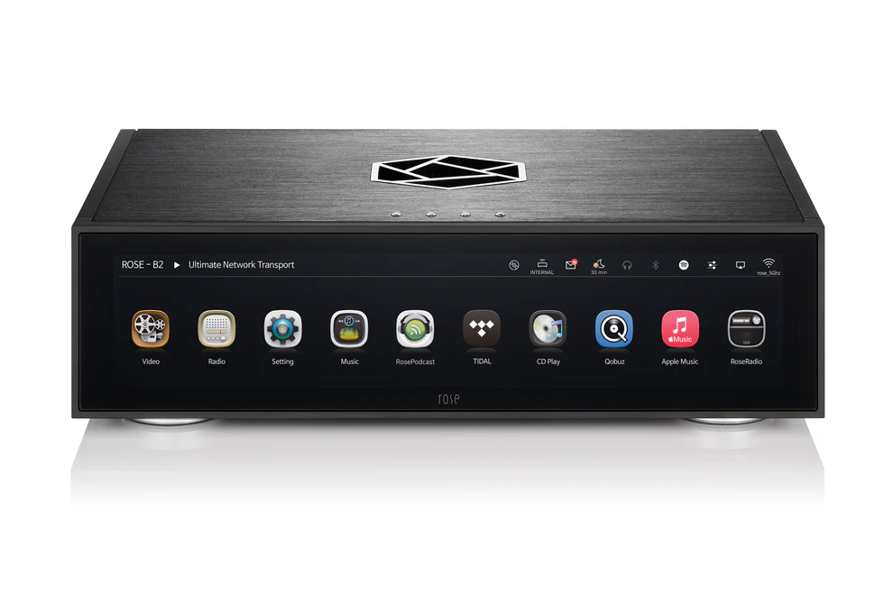 Streamer player e Transport HiFi Rose RS130 - Black - Imagem 2