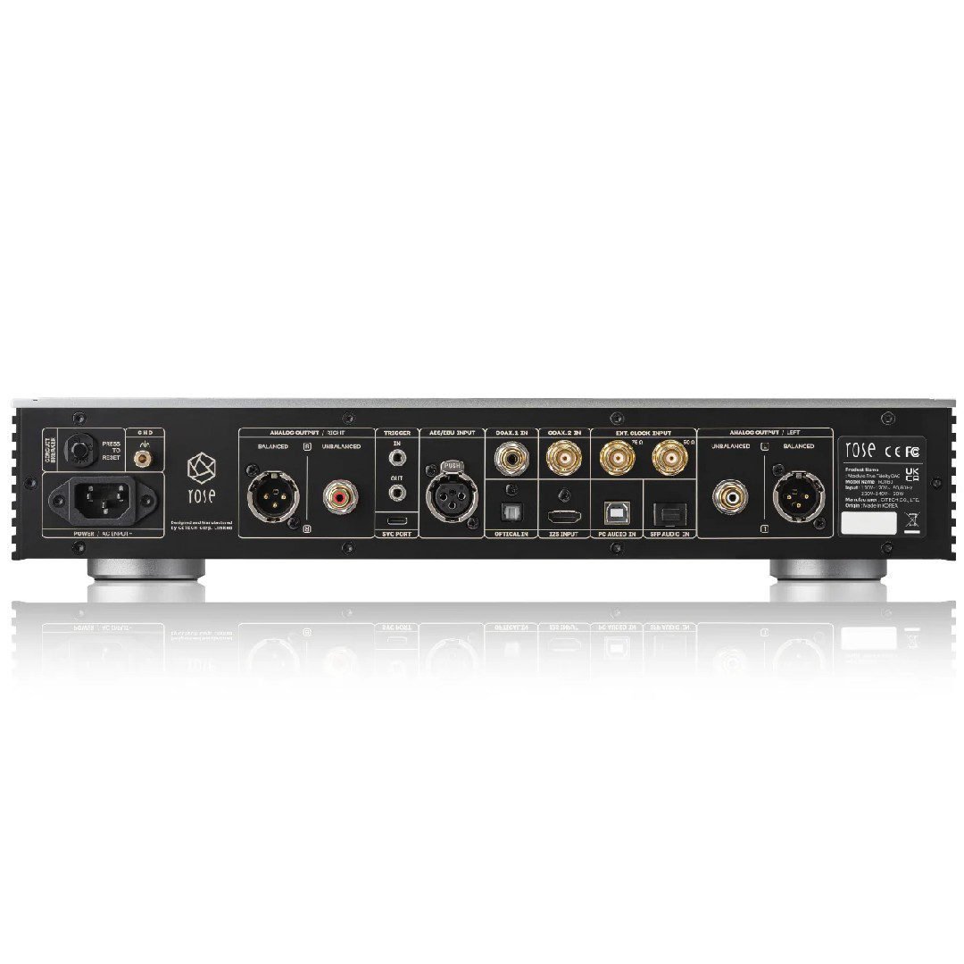 DAC HiFi Rose RD160 - Black - Imagem 4