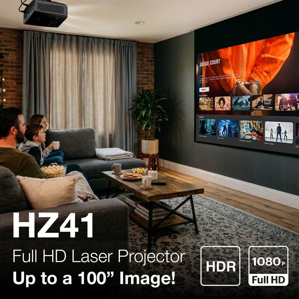 Projetor Optoma HZ41 Laser FullHD - 4600 lumens - Imagem 6