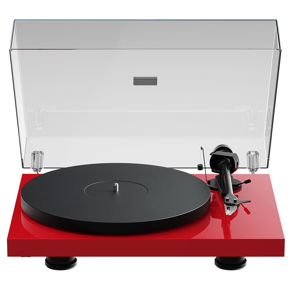 Toca discos Pro-Ject Debut EVO 2 - Pick it MM - High Gloss Red - Imagem 2