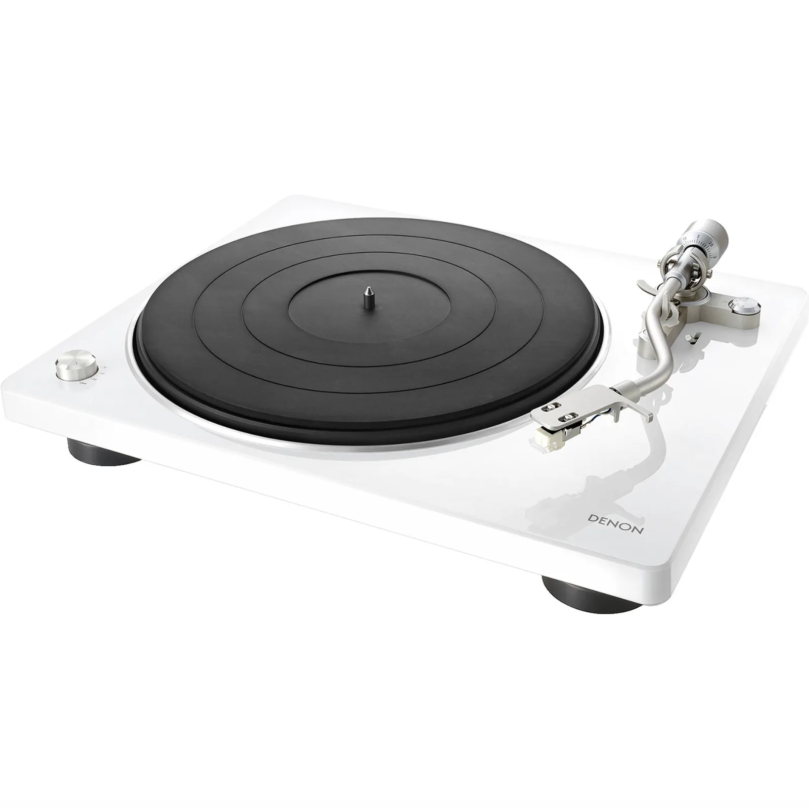 Toca discos Denon DP-400 Belt Drive - Branco
