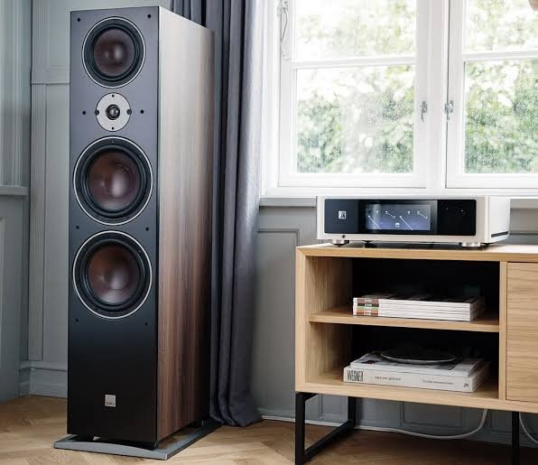 Caixa torre DALI OBERON 9 - Dark Walnut - Par - Imagem 5