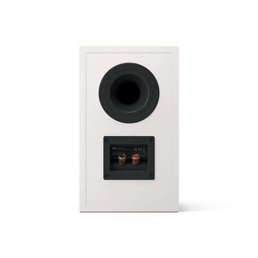 Caixa bookshelf KEF Q1 Meta Satin White - Par - Imagem 3